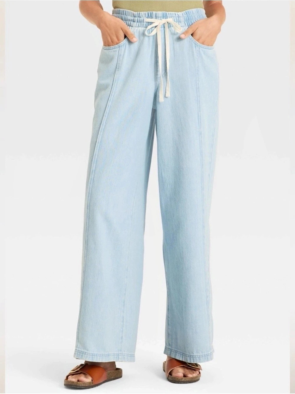 Universal Thread Wide Leg Jeans in Blue Medium